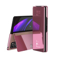 Etui do Samsung Galaxy Z Fold 2 5G, Clear View, różowe rose gold