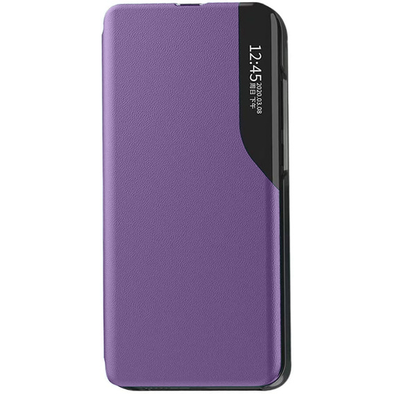 Etui z klapką do Honor Magic 6 Lite 5G, Side View, fioletowe