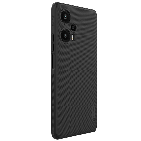 Etui NILLKIN do Xiaomi Poco F5 5G, Super Frosted Shield Case, Czarne