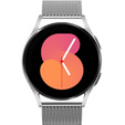 Bransoleta + Etui z Osłoną na Ekran do Samsung Galaxy Watch 5 44mm, Srebrny