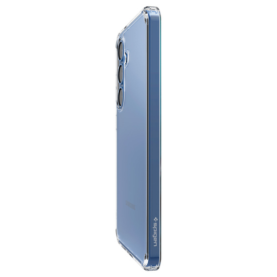 Etui Spigen do Samsung Galaxy S25+ Plus, Ultra Hybrid, przezroczyste + Szkło Hartowane 9H