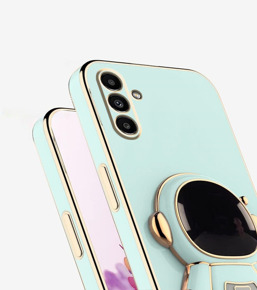 Etui do Samsung Galaxy A56 5G, Astronaut, zielone