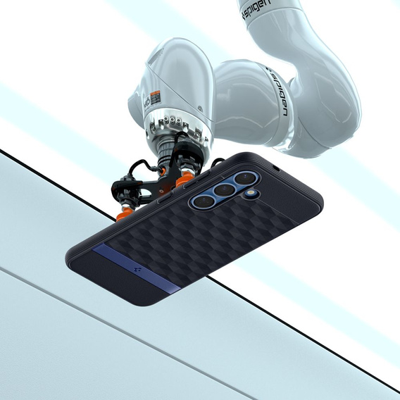 Etui Spigen Galaxy S25 z MagSafe – magnetyczny pierścień kompatybilny z ładowarką