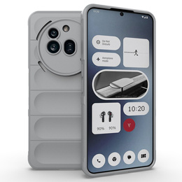 Etui do Nothing Phone 3A Pro, Gaming Shockproof, szare