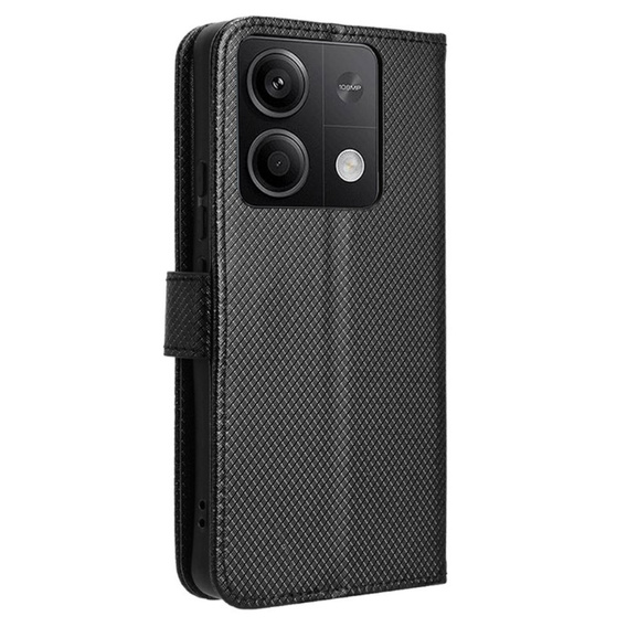 Etui z klapką do Xiaomi Redmi Note 13 5G, Wallet Smart Magnet, czarne