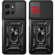 Etui pancerne do Motorola Edge 50 Neo / Motorola ThinkPhone 25, CamShield Slide, czarne