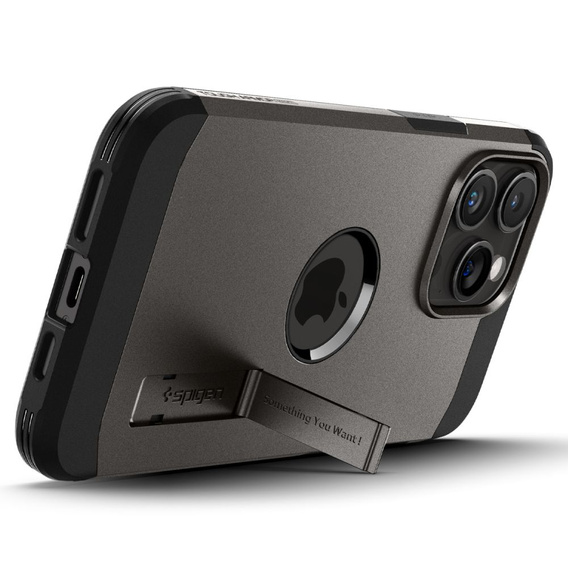 Etui Spigen do iPhone 15 Pro Max, Tough Armor Mag MagSafe, Szare