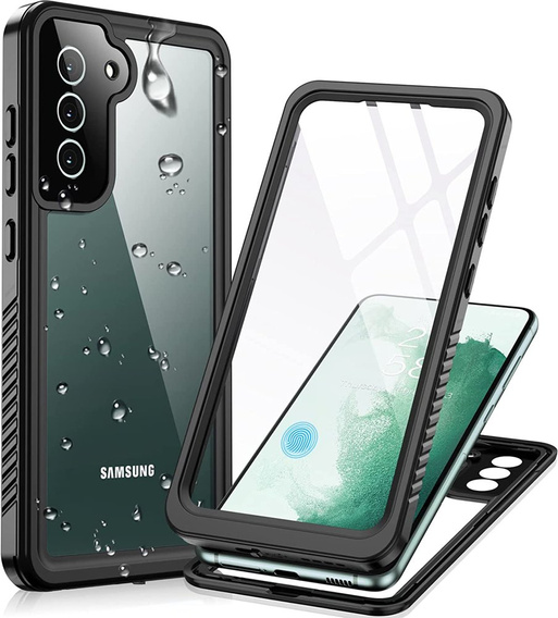 Etui Wodoodporne IP68 do Samsung Galaxy S22, czarne
