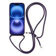 Etui do iPhone 17, Electro MagSafe, fioletowe + Smycz