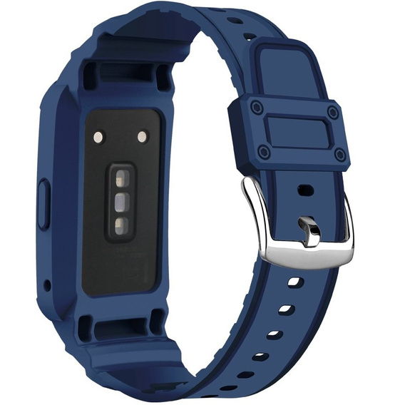Pasek z Etui do Huawei Band 6 / Huawei Band 7, Niebieski