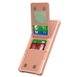 Etui do Samsung Galaxy S25 Ultra, Card Holder Kickstand, różowe