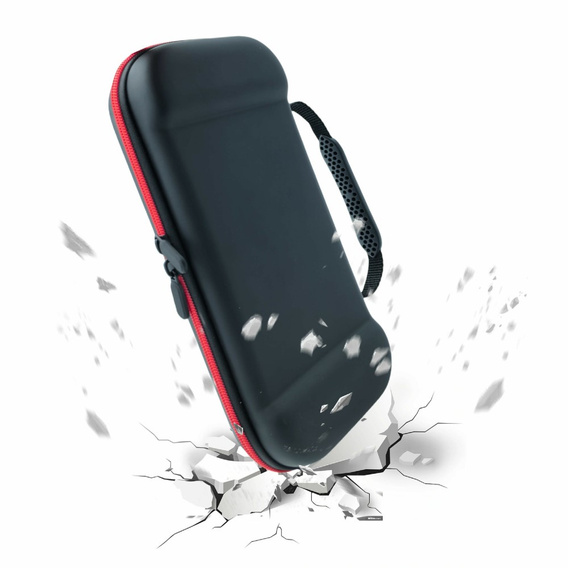 Czarne etui z nadrukiem do Nintendo Switch 2 – wodoodporne