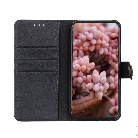 Etui Wallet do Vivo Y20/Y20i/Y20s/Y11s, KHAZNEH, Black