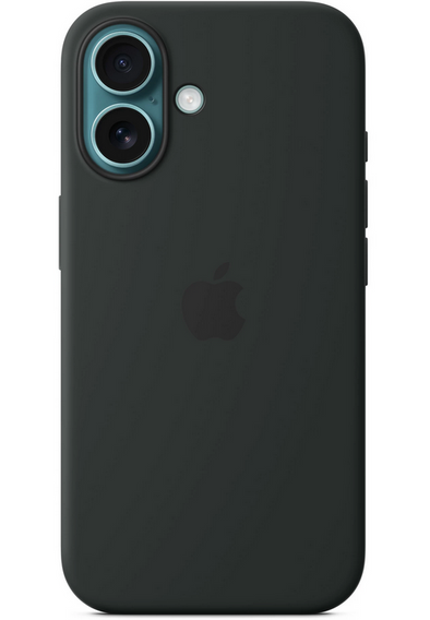 Oryginalne Etui Apple Silicone Case MagSafe do iPhone 16, Black MYY13ZM/A