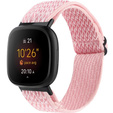 Pasek Nylonowy do Fitbit Versa 3/Versa 4, Różowy