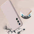 Etui do Samsung Galaxy A34 5G, Silicone Lite, różowe
