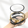 2w1 Etui + Szkło Hartowane do Samsung Galaxy Watch 7 44mm, Złote