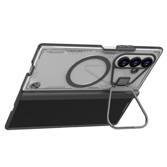 Etui do Samsung Galaxy Z Fold7 5G, pancerne Nillkin, Icelade Prop, do Magsafe, czarne