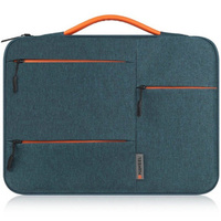 Haweel Zipper Briefcase na Laptopa 15 cali - Navy Blue