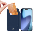 Etui z klapką Dux Ducis do iPhone Air, Skin Pro, granatowe
