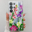 Etui do Samsung Galaxy S25 Ultra z motywem kwiatowym – kolorowe