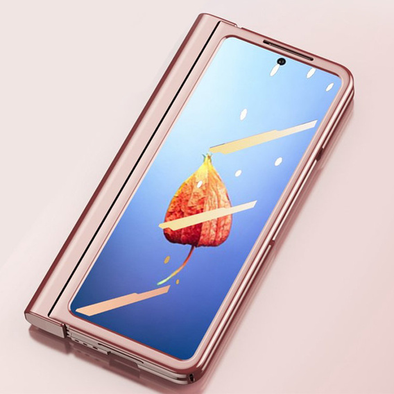 Etui Clever Design do Samsung Galaxy Z Fold 4 5G, Rose Gold