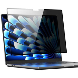 Folia prywatyzująca Dux Ducis Privacy Film na MacBook Air 13.6" 2022/2024/2025– ochrona prywatności i komfort pracy
