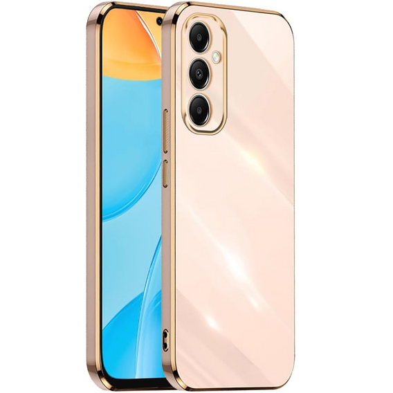 Etui do Samsung Galaxy A05s, Glamour CamShield, różowe