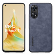 Etui do OPPO Reno8 T 4G, ERBORD Business, z blaszką do uchwytów samochodowych, niebieskie