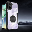 Etui do Xiaomi Redmi A5, z blaszką magnetyczne, przezroczyste / czarne