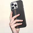 Etui do iPhone 16 Pro Max, Carbon Fiber MagSafe, czarne