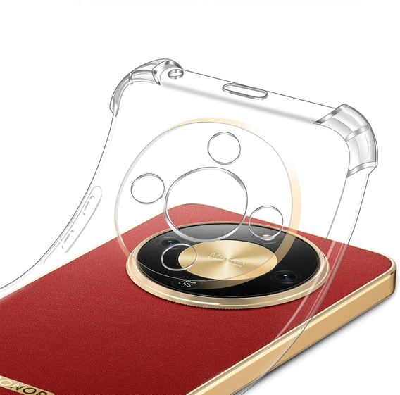 Etui do Honor Magic 8 Lite, Dropproof, przezroczyste