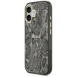 Etui GUESS do iPhone 17, Python Pattern MagSafe, czarne