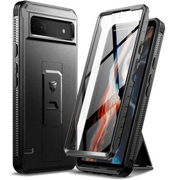Etui pancerne do Google Pixel 6a Dexnor Full Body, czarne