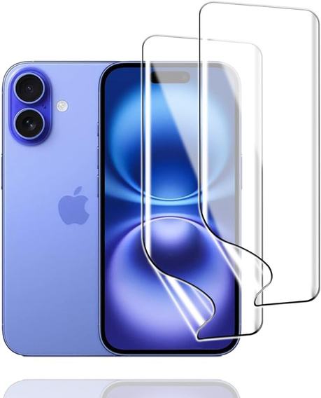 2x Folia Hydrożelowa do iPhone 16, ERBORD Hydrogel Foil