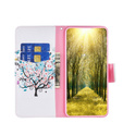 Etui z klapką do Xiaomi Redmi 12C, Wallet, Colorful Tree białe