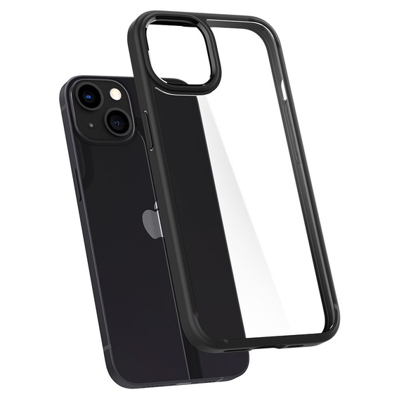 Etui Spigen do iPhone 13 Mini, Ultra Hybrid, matowe + szkło