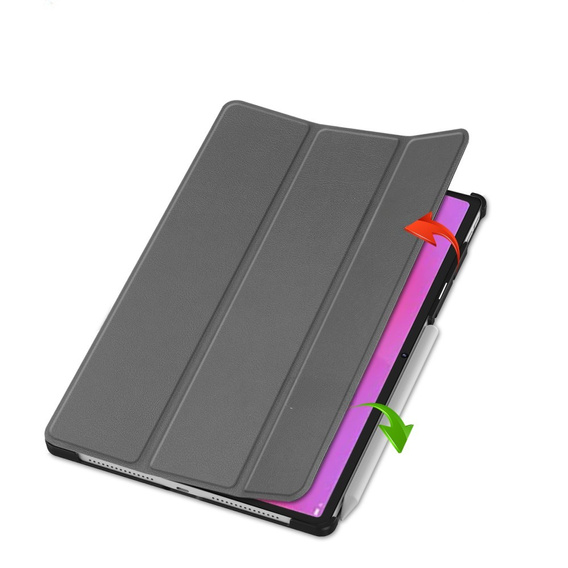 Etui do Lenovo Yoga Tab Plus 12,7", Smartcase, szare