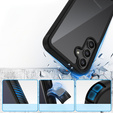 Etui do Samsung Galaxy S24 FE, Shockproof, z folią, czarne