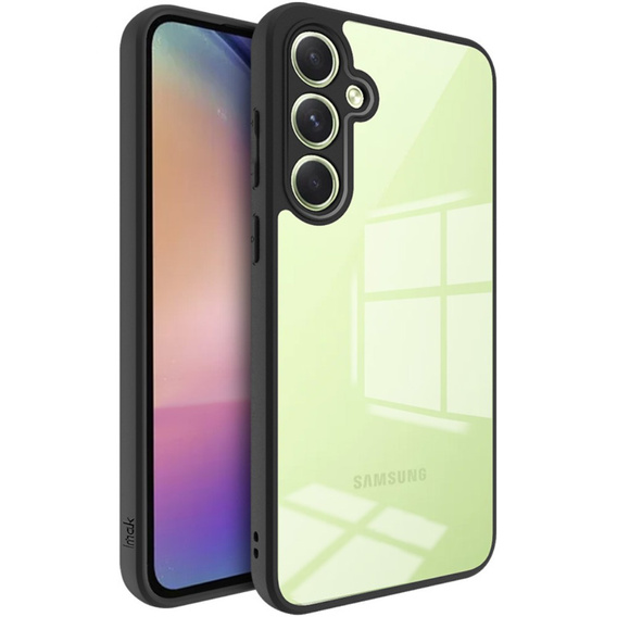 Etui IMAK do Samsung Galaxy A35 5G, UX-9A Series, przezroczyste / czarne