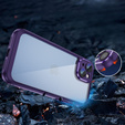 Etui do iPhone 14 Plus, ERBORD Impact Guard, ciemnofioletowe