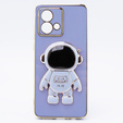 Etui do Motorola Moto G84 5G, Astronaut, niebieskie