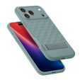 Etui Spigen do iPhone 17 Pro Max, Parallax Mag, do MagSafe, zielone
