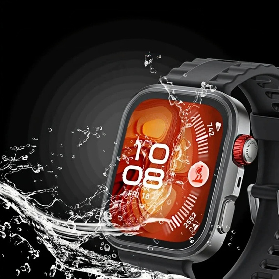 2x Szkło Hartowane ERBORD do Huawei Watch Fit 4 Pro, z ramką do montażu