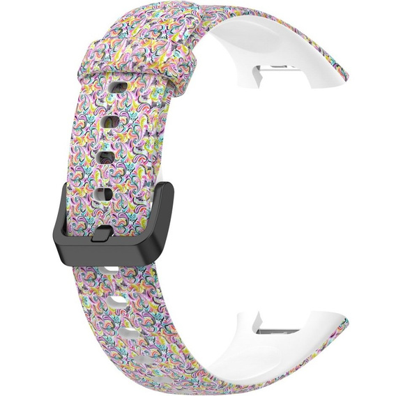 Pasek Silikonowy do Xiaomi Mi Band 7 Pro, Kolorowe wzory
