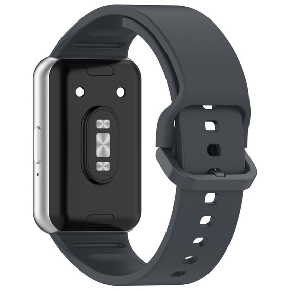 Pasek Silikonowy do Samsung Galaxy Fit 3, Szary