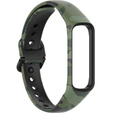 Pasek Silikonowy do Samsung Galaxy Fit 2 SM-R220, Camuflage Green