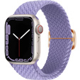 Pasek Nylonowy do Apple Watch 1/2/3/4/5/6/7/8/9/SE/Ultra/Ultra 2 42/44/45/49mm, Fioletowy