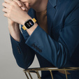 Stalowa Bransoleta do Apple Watch 1/2/3/4/5/6/7/8/9/10/11/SE Ultra 1/2/3 42/44/45/46/49mm, Złota