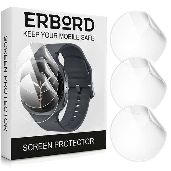 3x Folia Hydrożelowa ERBORD do Samsung Galaxy Watch 8 44mm